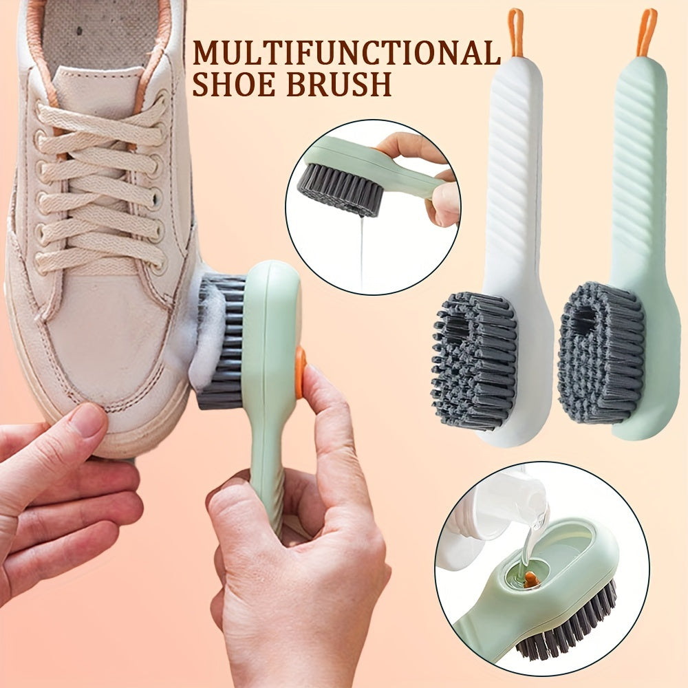 Multi-Functional Cleaning Brush with Soap Dispenser (Random Color) - π Free Shipping on Limited Stock