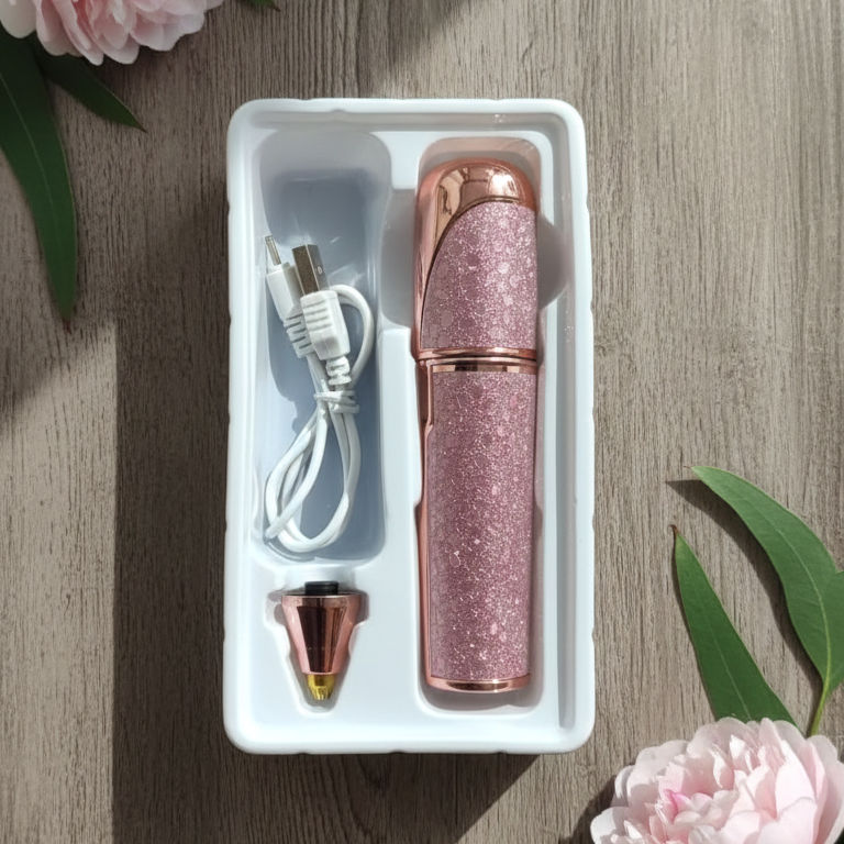 2-in-1 Electric Eyebrow Trimmer (Random Color)