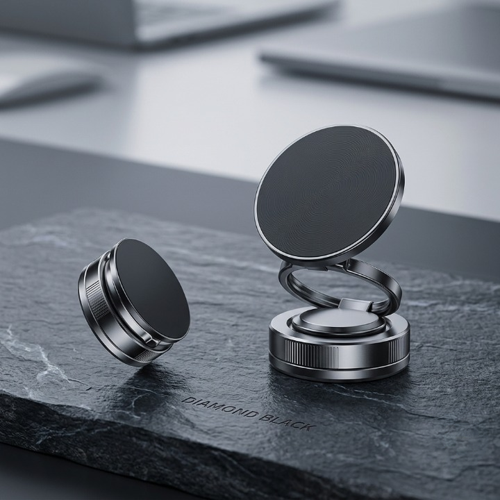 Vacuum Double Sided Magnetic Phone Holder/Stand