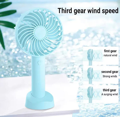 🌬️ Portable Hand Fan (Random Color)