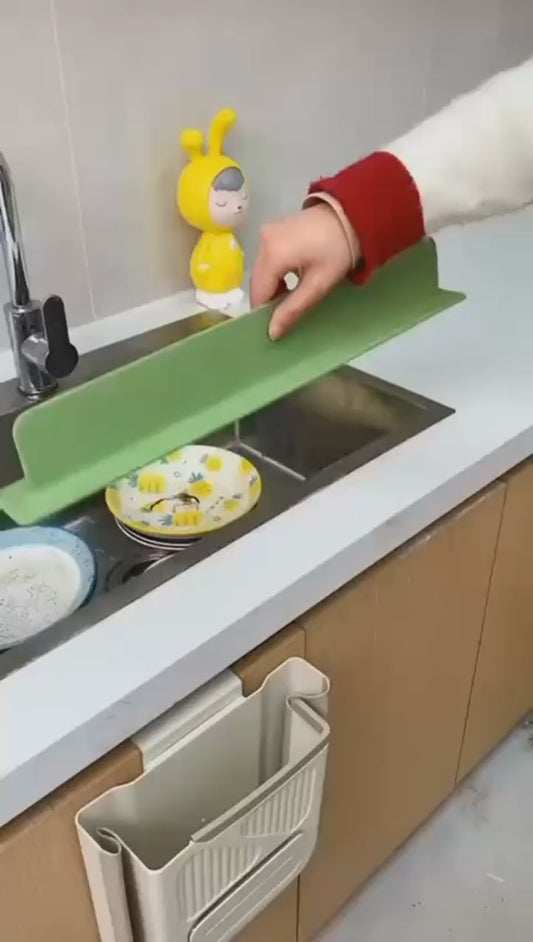 Silicone Sink Splash Guard | Water Splash Stopper with Double Suction Cups | 15 Inch Random Color - 🚚 Free Shipping on Limited Stock
