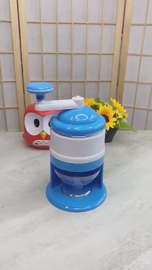 Manual Ice Crushing Machine Gola Ganda Maker (Random Color) - 🚚 Free Shipping on Limited Stock